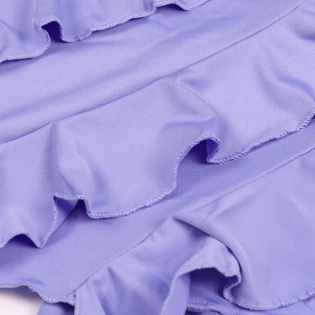 Womens Ruffled Spaghetti Strap Dress | Irregular Hem Slim Fit | noémi