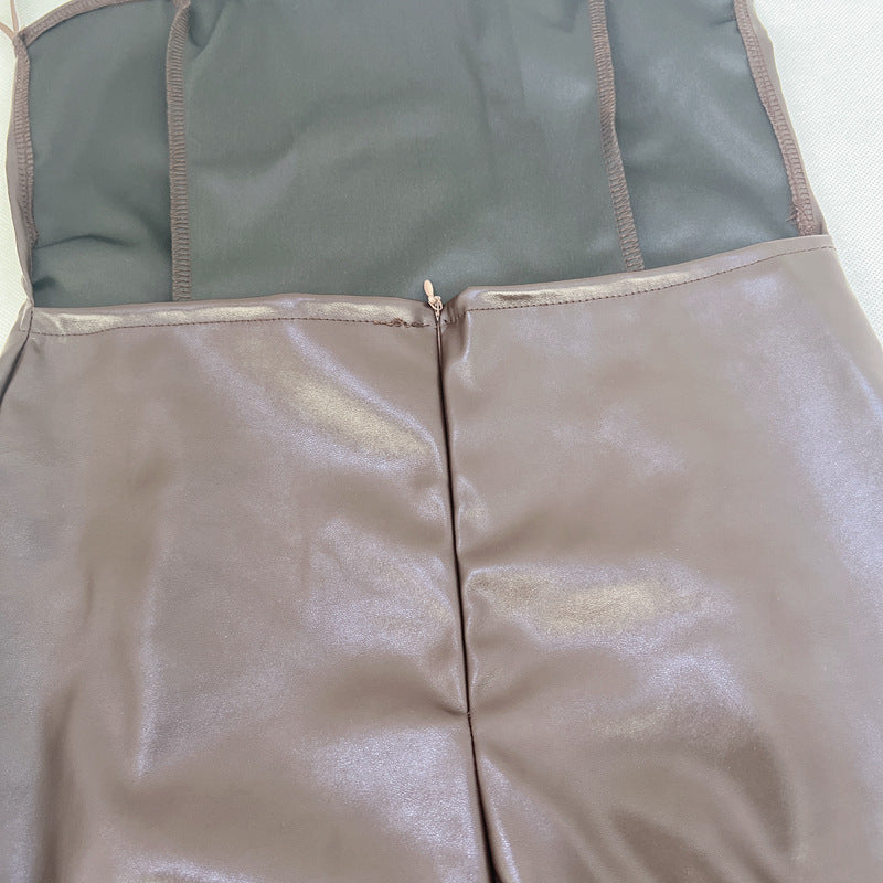 Womens Slim Fit Backless Sling Dress with Side Split | noémi