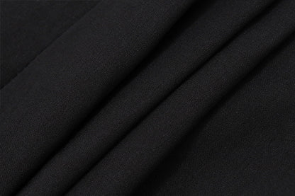 Black Corset Top | One Shoulder Sleeveless Blazer | noémi