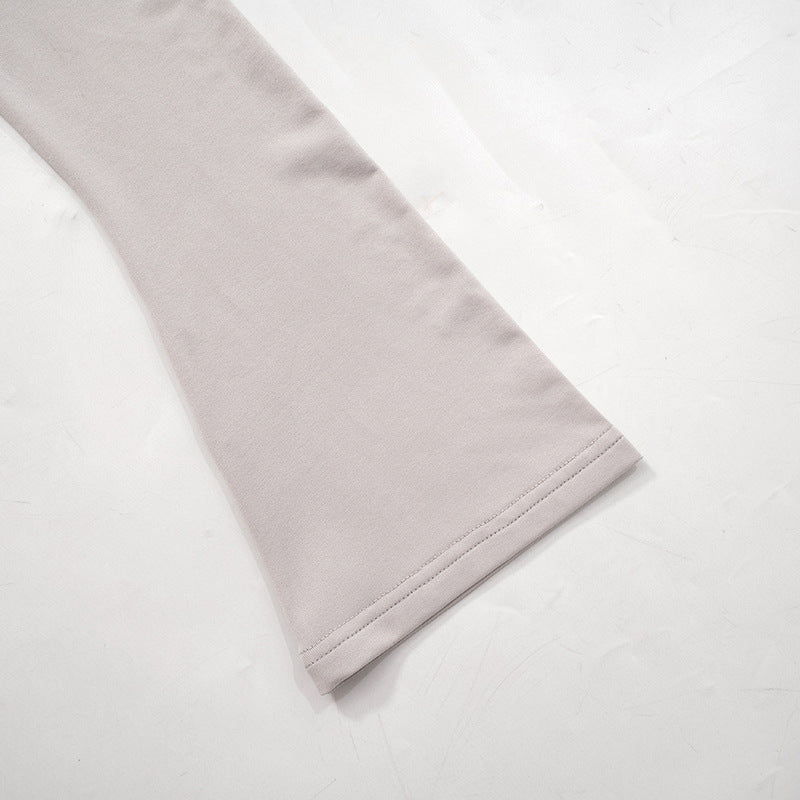 Women Long Sleeve Hooded Pleated Dress with High Waist and Hip Detail | noémi