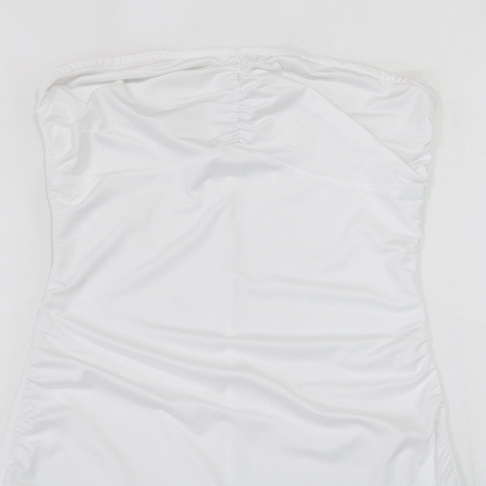 Tube Top Ruffle Dress | Sheath for Women | noémi