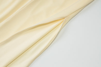 Summer Tube Dress | Slim Fit, Side Slit, Strapless, Solid Color | noémi