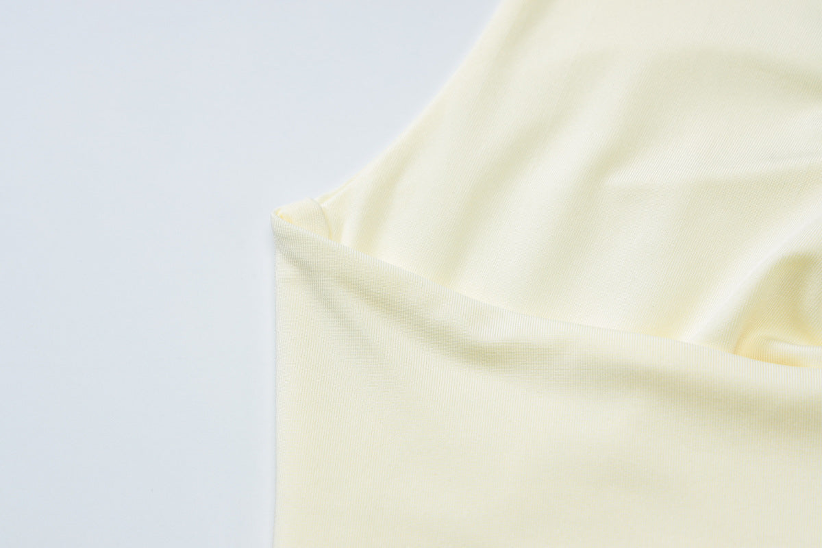 Halter Neck Keyhole Tank Top | Open Front Sleeveless Shirt | noémi