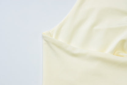 Halter Neck Keyhole Tank Top | Open Front Sleeveless Shirt | noémi