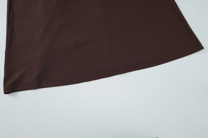 Womens Backless Slim Fit Dress with Side Slit | noémi