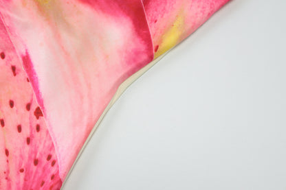 One Shoulder Summer Dress | Swing Fit, Crossbody Detail, Bold Print | noémi