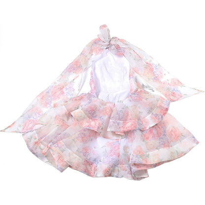 Backless Halter Mini Dress | Slim Fit Floral Print | noémi