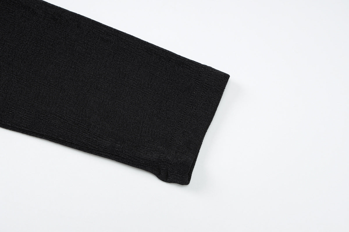 One Shoulder Long Sleeve Top for Women | Slim Fit Cold Shoulder Shirt | noémi