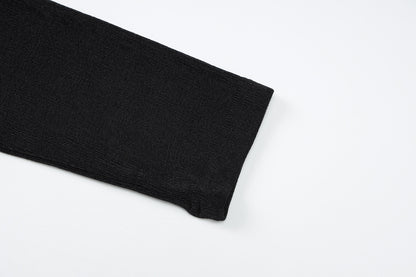 One Shoulder Long Sleeve Top for Women | Slim Fit Cold Shoulder Shirt | noémi