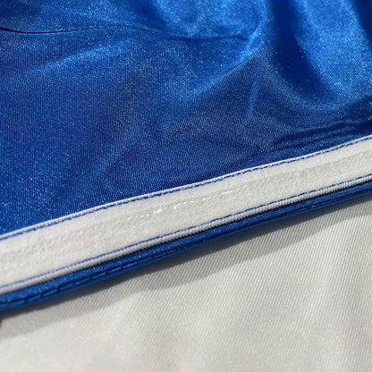 Back Lace Up Satin Crop Top | Triangular Hanky Hem Binder for Women | noémi