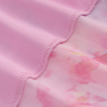 Mesh Backless Floral Maxi Dress | Strap Bodycon Slip Dress | noémi