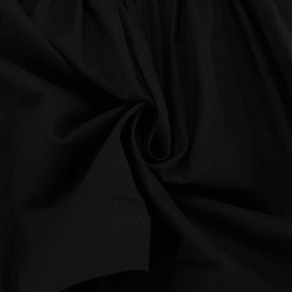 Women’s Black Puff Sleeve VNeck ALine Dress | Waist Controlling Tiered Mini Dress | noémi