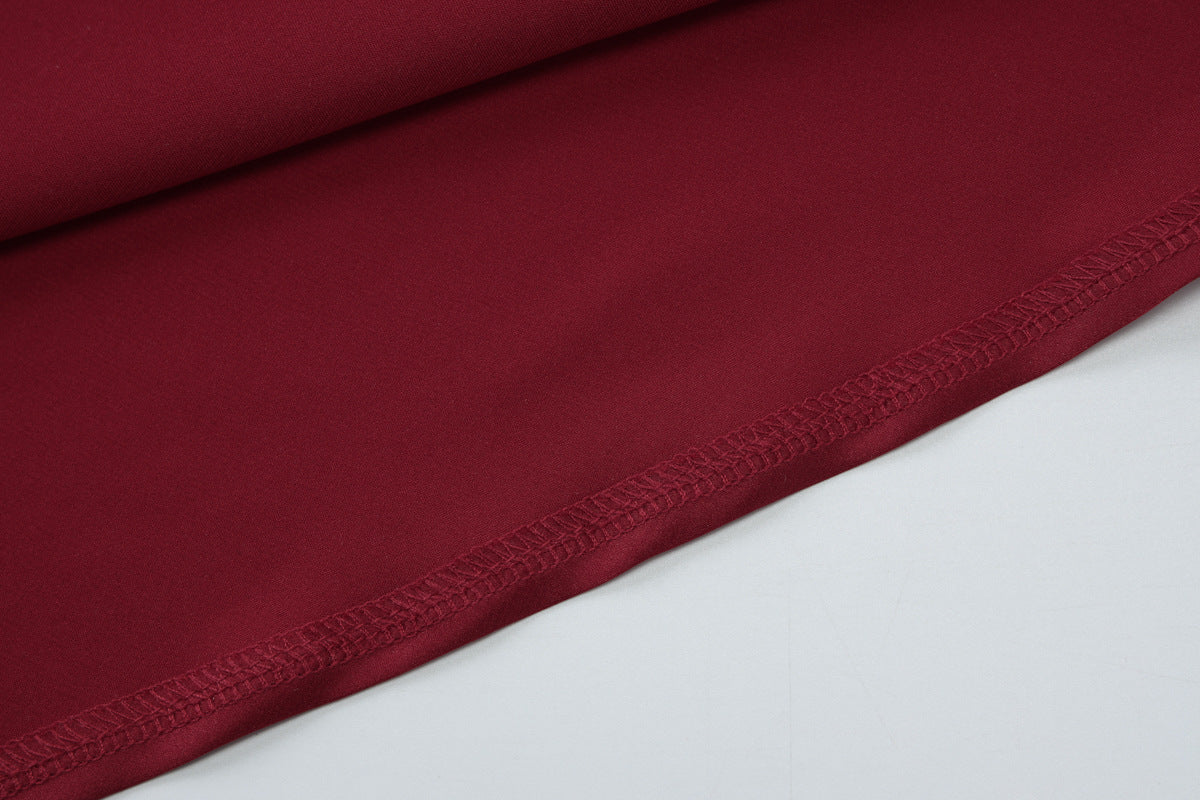 Womens Backless Lace Up Halter Dress | Satin Ribbon Detail | noémi