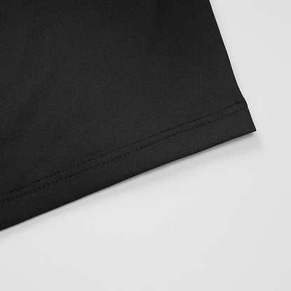 Womens V Neck Lace Up Short Sleeve Slim Fit Cutout Dress | noémi