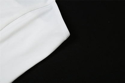 Off Shoulder Tassel Tube Top | White Strapless Vest | noémi