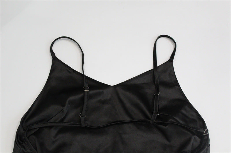 Backless Strap Dress | Sleek Flowy | noémi