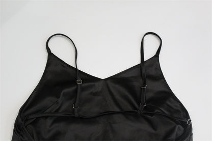 Backless Strap Dress | Sleek Flowy | noémi