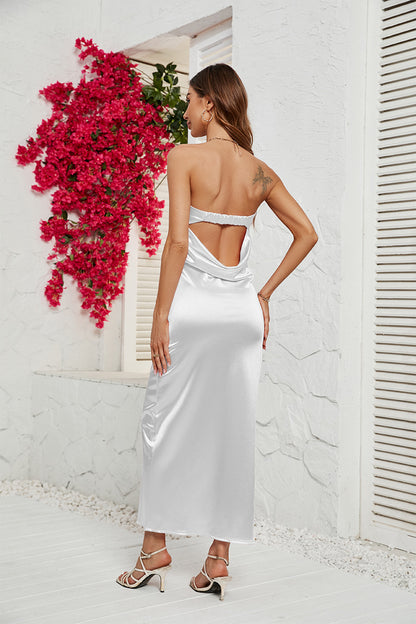 Corset Style Backless Dress with High Waist & Stretch Fit | noémi
