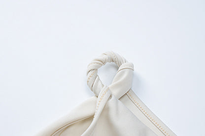 Womens One Shoulder Slit Dress in Slim Fit Silhouette | noémi