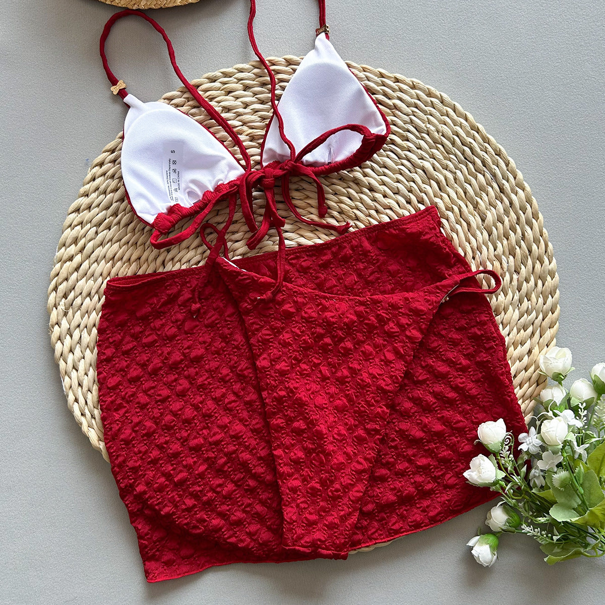 Three Piece Split Bikini Set for Women Swimsuit | noémi