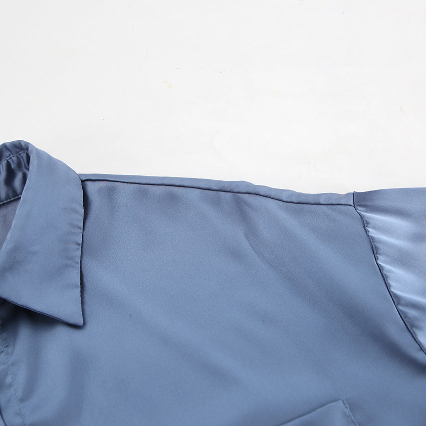 Satin Slit Dress | Waist Slimming Gown | noémi