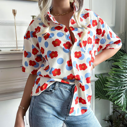 Womens Luxe Black Silk Dress | Printed Shirts | Ruffle Hem | noémi