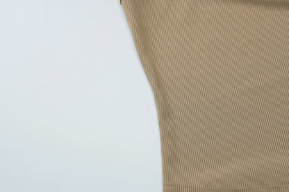 Womens Slim Fit Cropped Tank Top | U Neck Vest | noémi