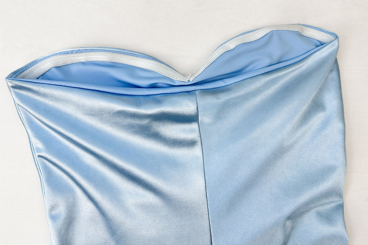 Tube Top Dress with Side Slit Hip Wrapped | noémi