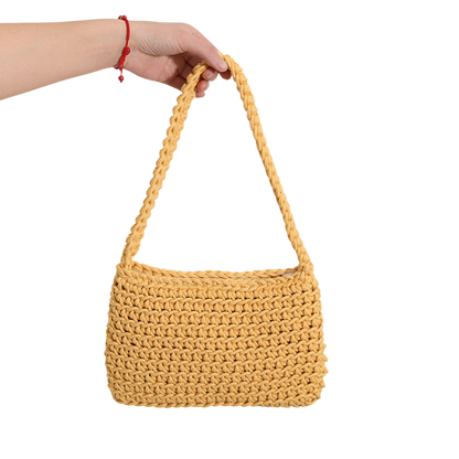 Cotton Thread Shoulder Yellow