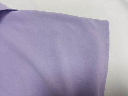 Polo Collar V Neck Batwing Top & Wide Leg Trousers Set | noémi