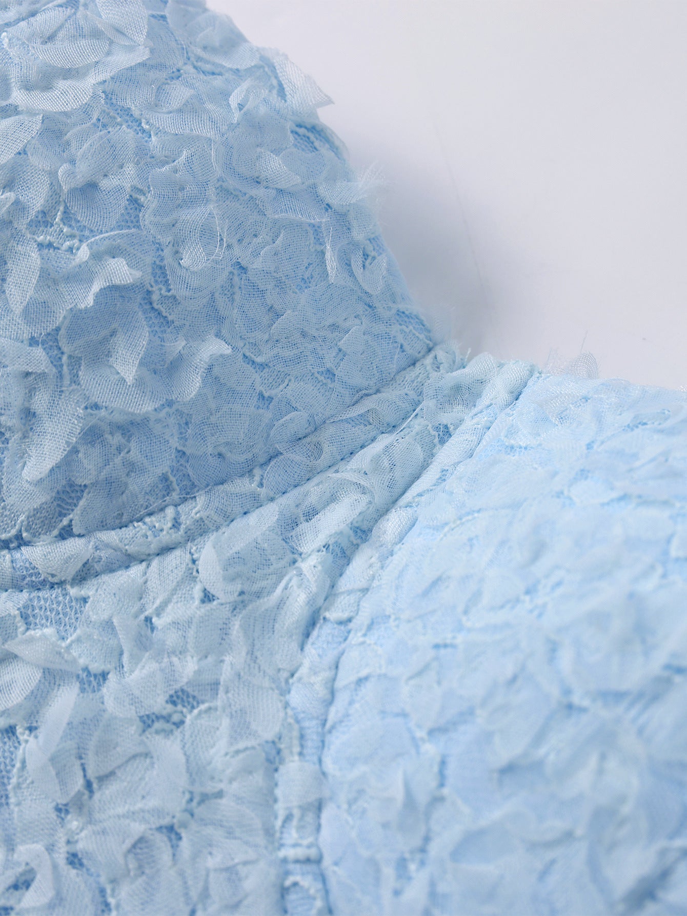 Lace Jacquard Backless Halter Dress | Short A Line Dress | noémi