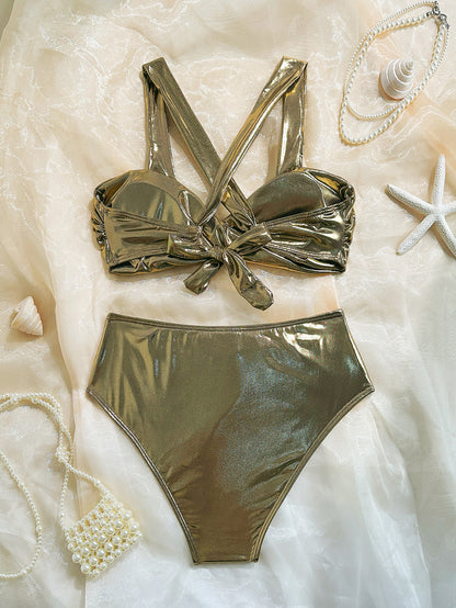 Womens Strapless Backless Bikini Top & Bottom | noémi