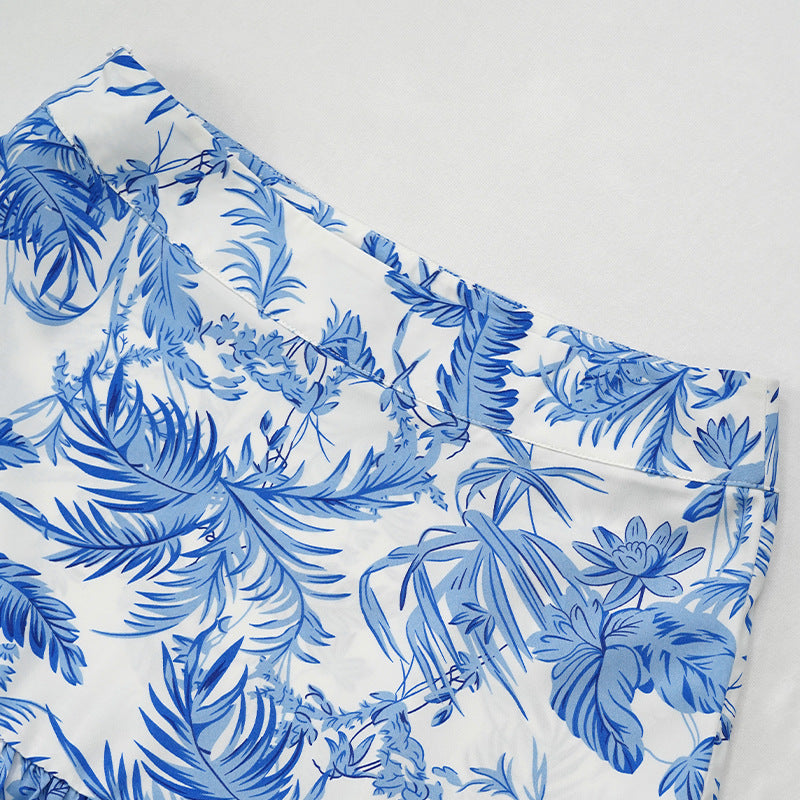 Backless Tube Top Flowy Maxi Skirt Set | Two Piece Outfit | noémi