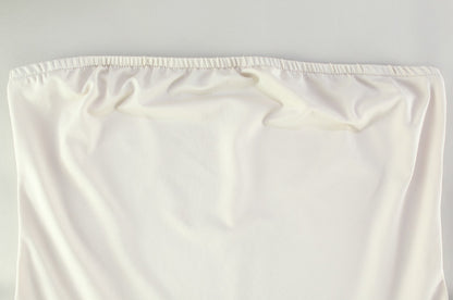 Womens Tube Top A Line Dress with Backless Design Waist Trimming | noémi