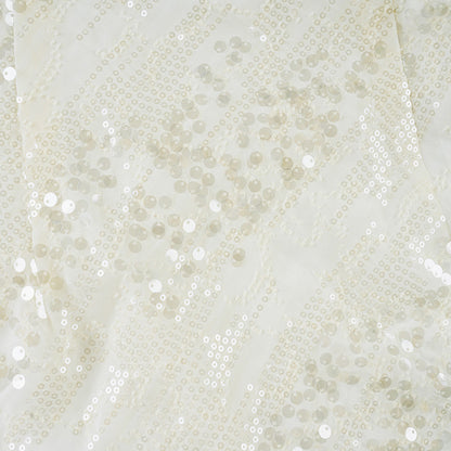 Womens Dress with Sequins Swing Collar and Pleated Hem | noémi