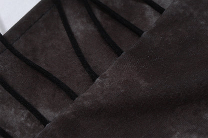 Womens Cutout Tube Top | Off Shoulder Retro Vest | noémi