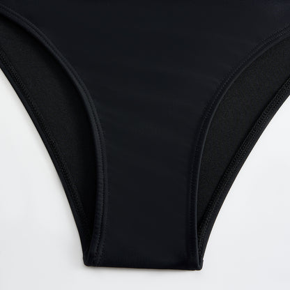High Waist Bikini Swimsuit for Women | One Shoulder Split Swimwear | noémi