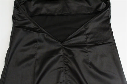 Backless Strap Dress | Sleek Flowy | noémi