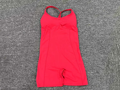 Women's Cutout Back Yoga Jumpsuit | One Piece Activewear | noémi