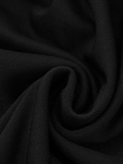 Backless Pleated Tube Maxi Dress With Sheath Fit | noémi