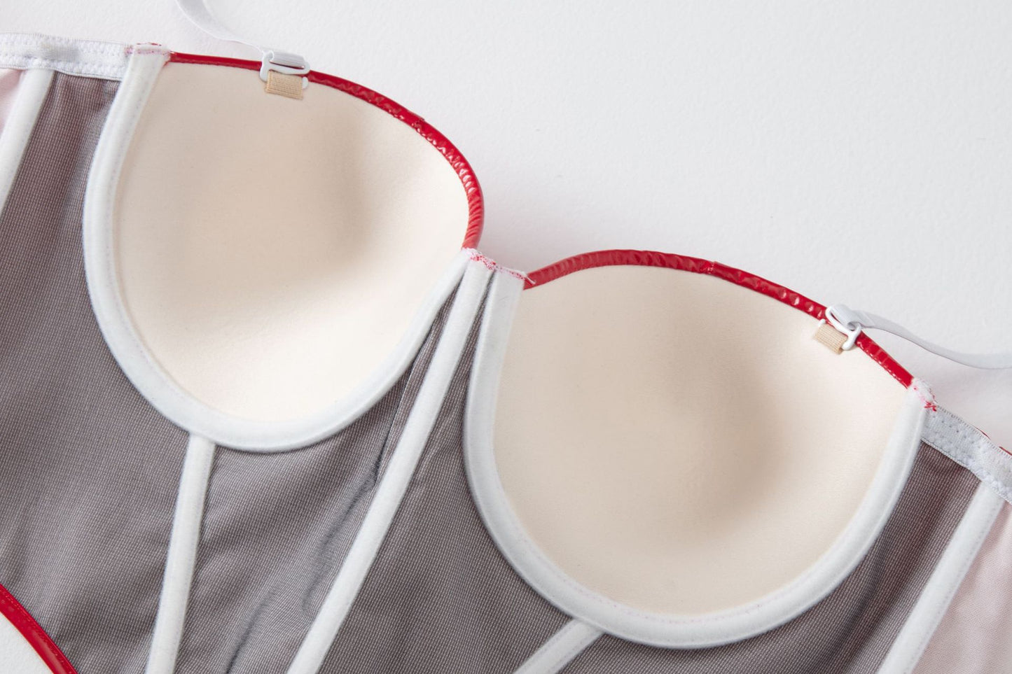 Womens Faux Leather Sling Shapewear Vest | noémi