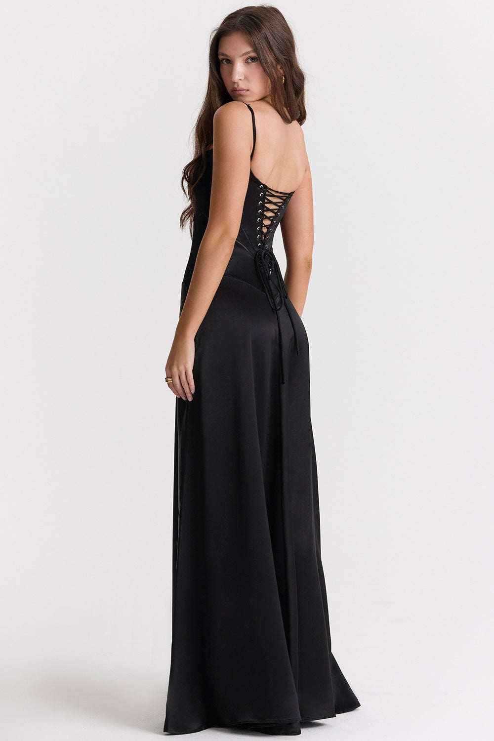 Fit Backless Sling Maxi Dress | noémi