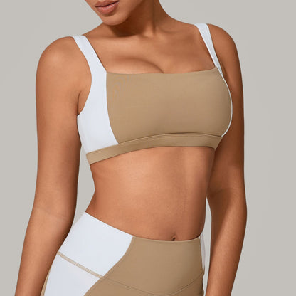 Womens Shockproof Sports Bra Push Up Wide Strap | noémi