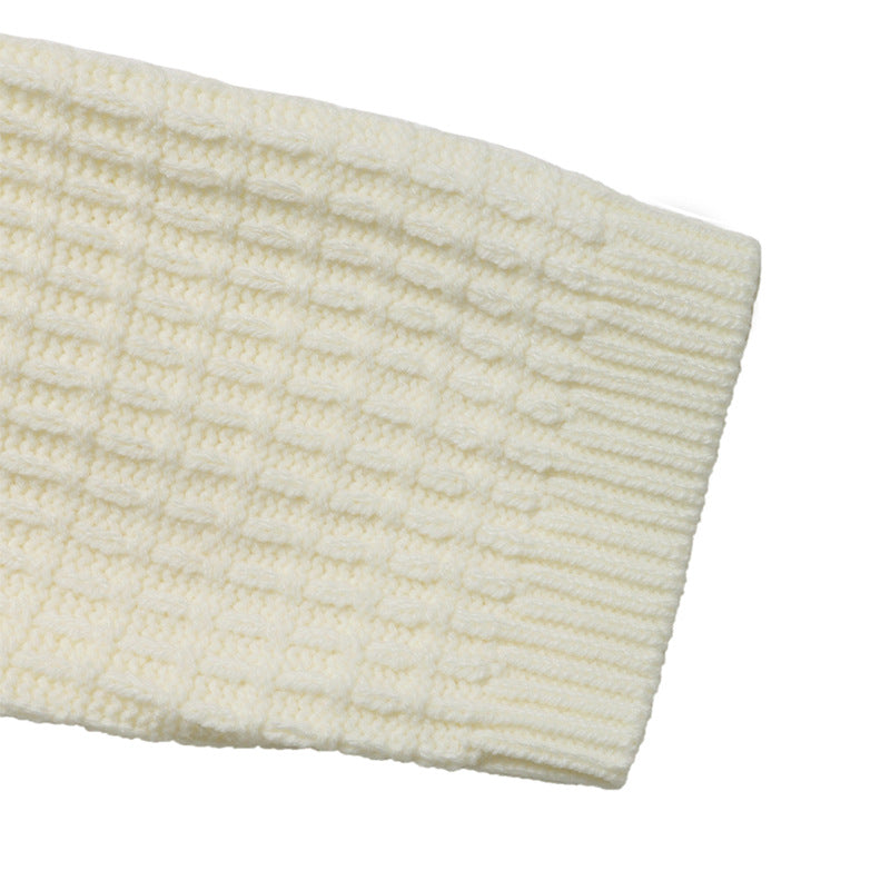 Womens Korean Style Knit Cardigan | Cream | Metal Button | noémi