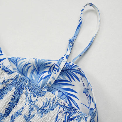 Backless Tube Top Flowy Maxi Skirt Set | Two Piece Outfit | noémi