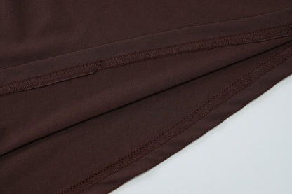 Womens Backless Slim Fit Dress with Side Slit | noémi