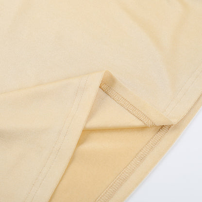 Womens Slim Fit One Shoulder Dress with High Slit and Single Sleeve | noémi