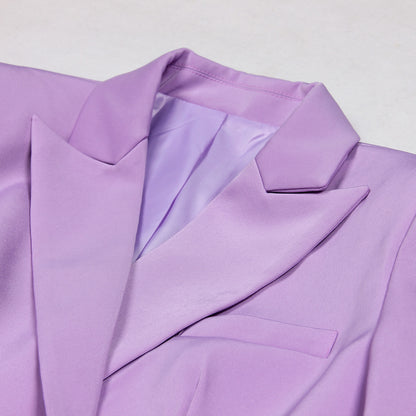 Three Piece Womens Blazer Suit Set | Blazer Vest Trousers | noémi