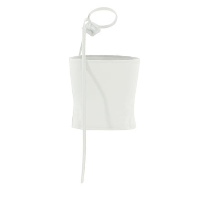 Vest Outer Wear Tube Top Women | Strapless Ribbed Slim Fit Crop Top | noémi