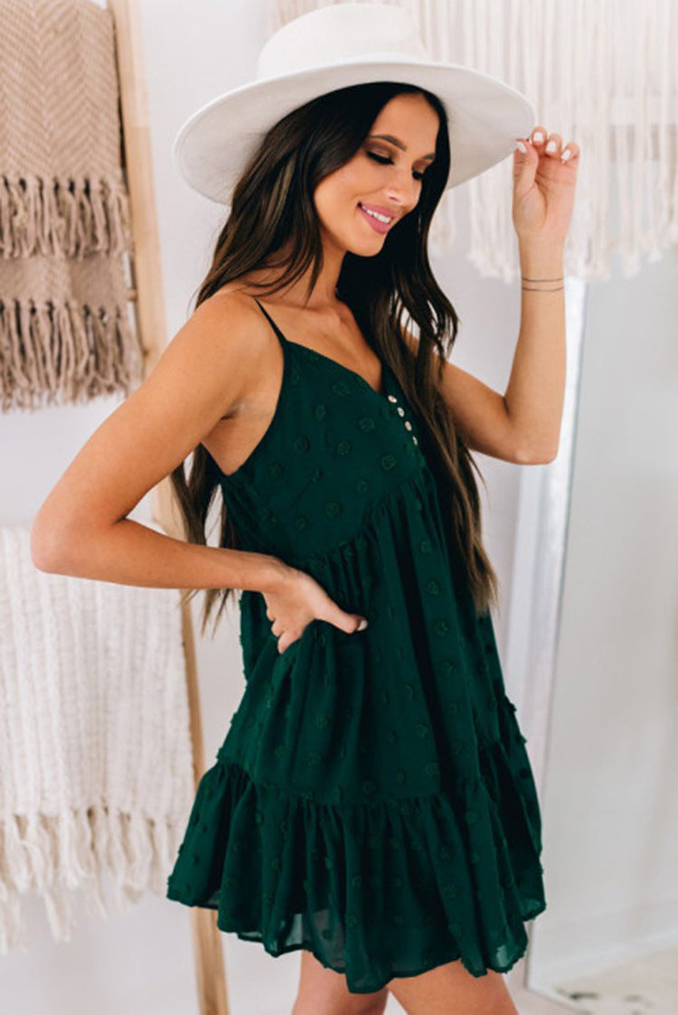 V Neck Strap Dress | Dress for Women | noémi